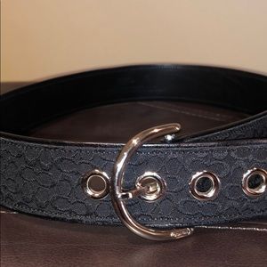 COACH leather belt
